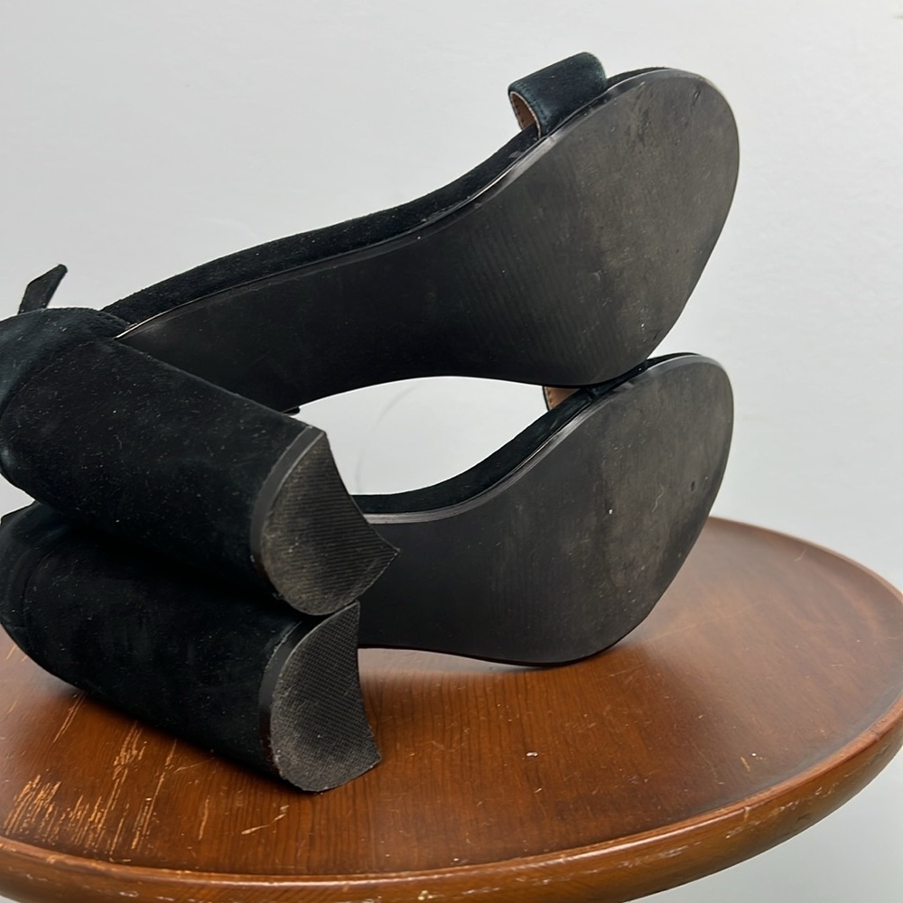 Steve Madden Carrson size 9.5 leather upper women’s heels - Picture 5 of 6